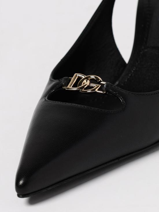 25FW 돌체앤가바나 뮬/슬리퍼 CG0796A5738 80999 Black - DOLCE & GABBANA