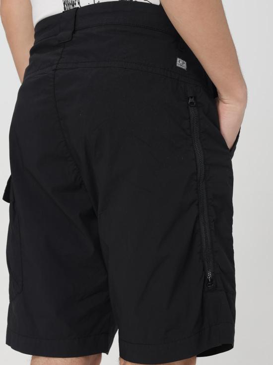 25FW 씨피 컴퍼니 숏팬츠 18CMBE111A006439G 999 Black - C.P. COMPANY