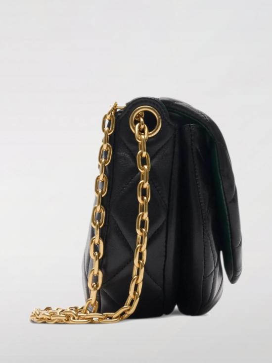 25FW 버버리 퀼티드 락킹 호스 백 8104628 Black - BURBERRY