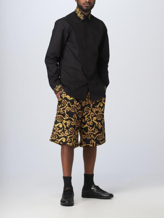  베르사체 숏팬츠 74GAD3B1FS062 G89 Black - VERSACE