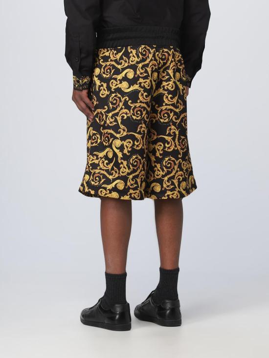  베르사체 숏팬츠 74GAD3B1FS062 G89 Black - VERSACE