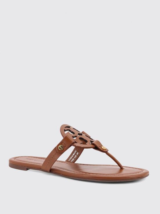 26SS 토리버치 밀러 샌들 50008694 204 Brown - TORY BURCH