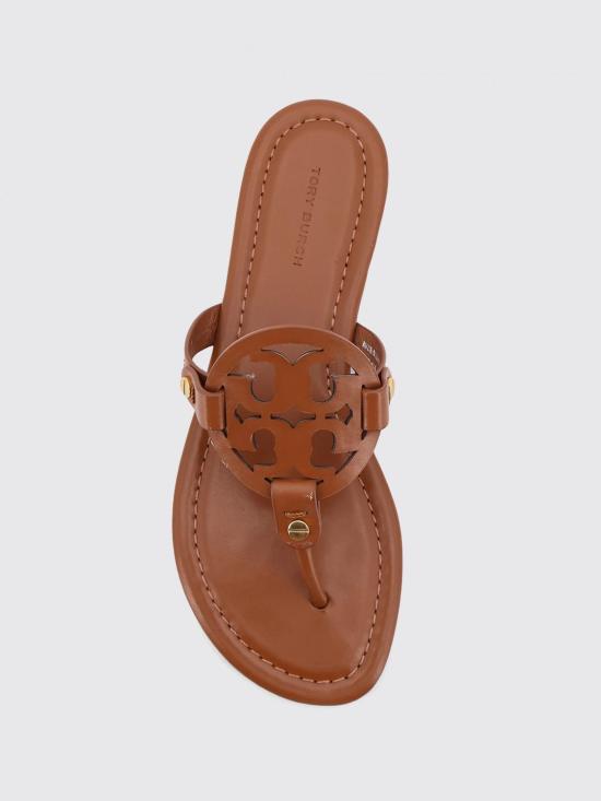26SS 토리버치 밀러 샌들 50008694 204 Brown - TORY BURCH