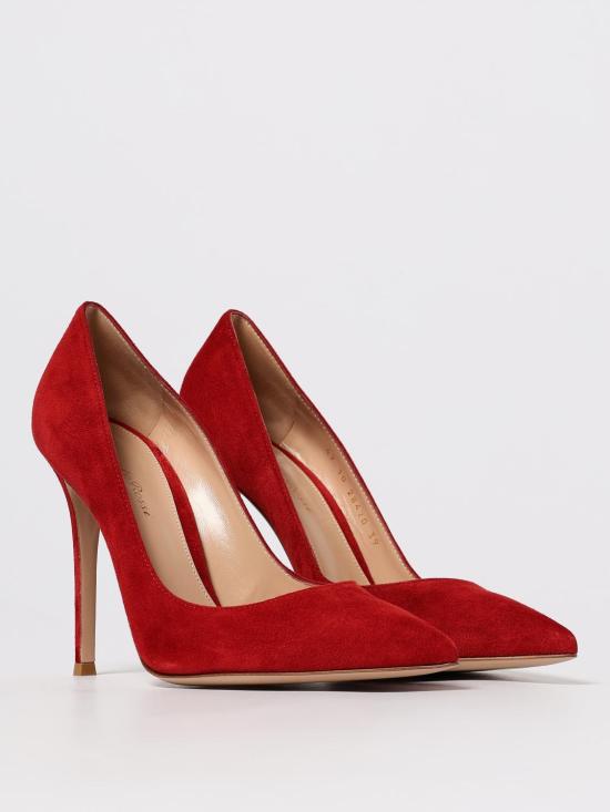 26SS 지안비토로시 뮬/슬리퍼 G2847015RICCAM ROUG Red - GIANVITO ROSSI