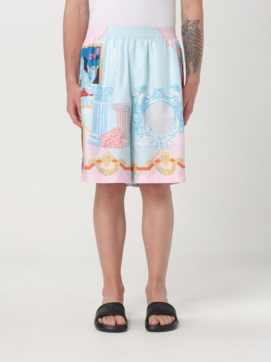 25SS 베르사체 숏팬츠 10024761A12995 5X590 Gnawed Blue