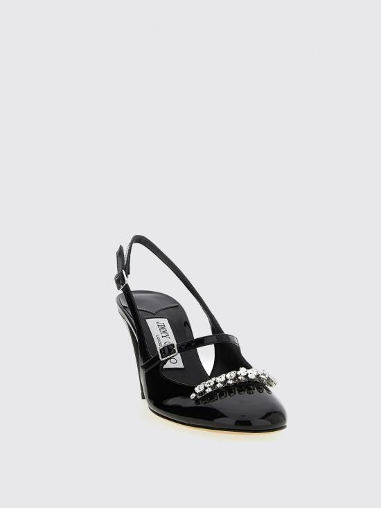 25FW 지미추 뮬/슬리퍼 BELINDASB70PAT Black - JIMMY CHOO