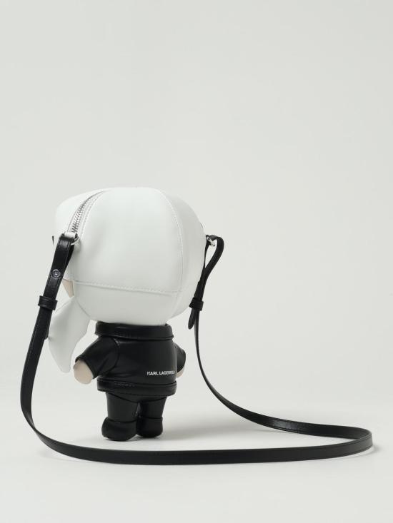 25FW 칼라거펠트 크로스백 A3W30186 900 White - KARL LAGERFELD