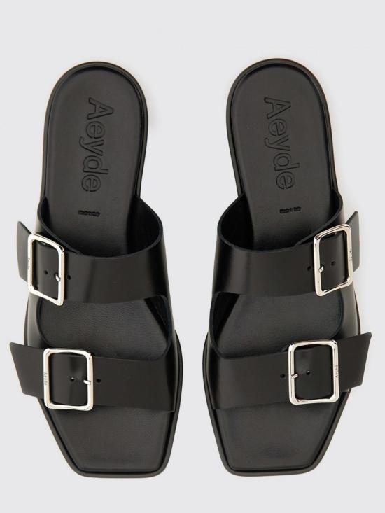 25SS 에이드 샌들 A11FSBRNS08FL180SS251007001 Black - AEYDE