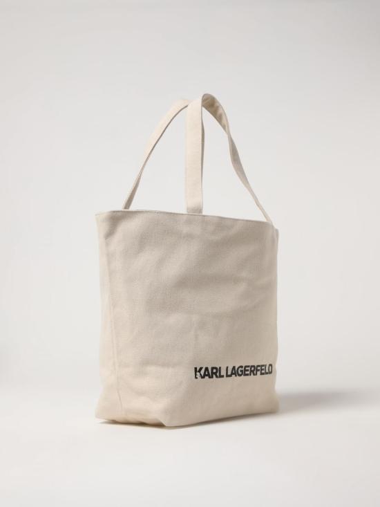 25SS 칼라거펠트 토트백 A2W50003 106 Natural - KARL LAGERFELD