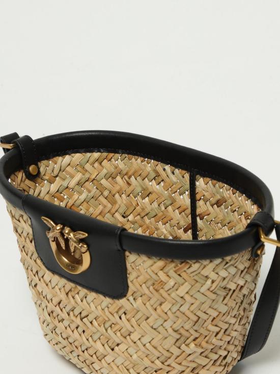 25FW 핑코 토트백 103325A1RL Z99Q Black - PINKO