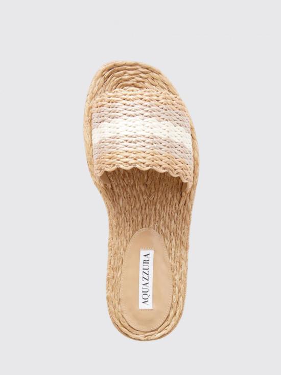 25SS 아쿠아주라 PYAFLAS1SKF MULTI Natural - AQUAZZURA