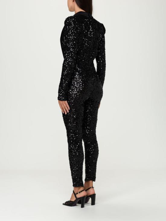 25FW 엘리자베타프랜치 점프수트 TU058 110 Black - ELISABETTA FRANCHI