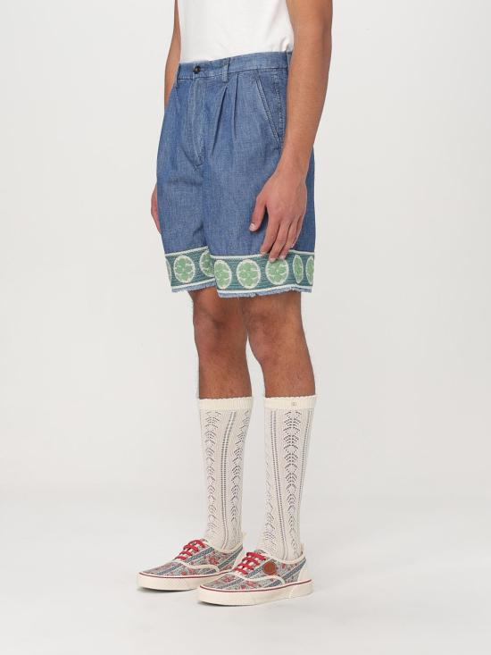 25SS 발렌티노 가라바니 숏팬츠 6V3DD03TAL4 558 Blue - VALENTINO GARAVANI