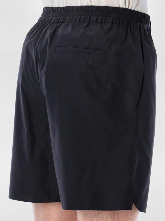 25FW 펜디 숏팬츠 FB1044AU6X F0QA1 Black - FENDI