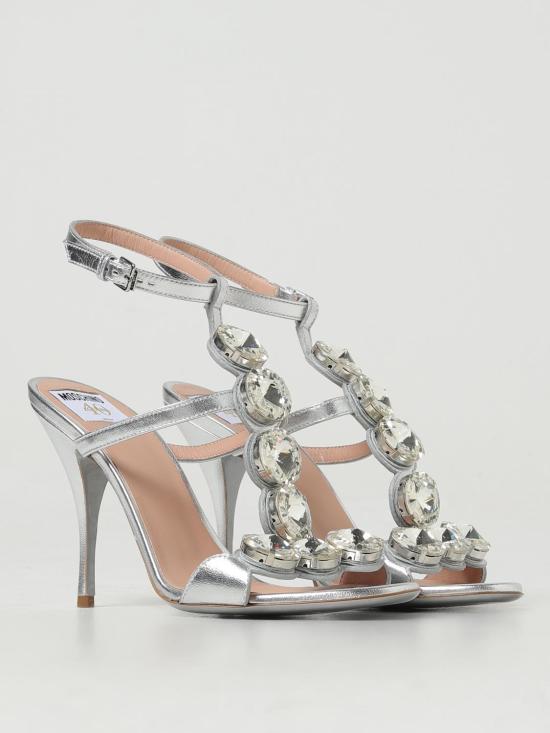  모스키노 힐/펌프스 MA1638AC0IMC0902 902 Silver - MOSCHINO