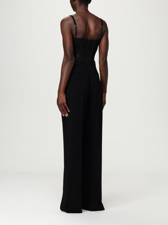 25FW 엘리자베타프랜치 점프수트 TU057 110 Black - ELISABETTA FRANCHI