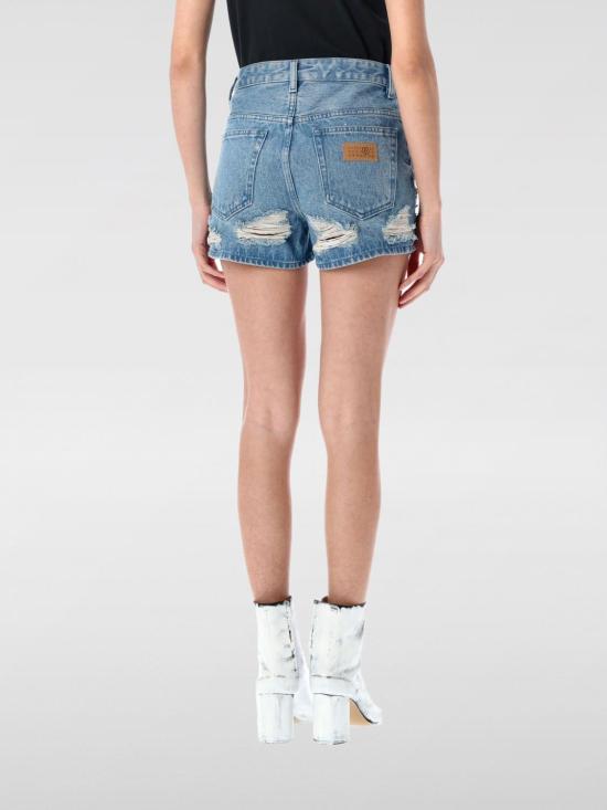 25SS MM6 메종마르지엘라 숏팬츠 S62MU0069M30018 962 Blue - MM6 MAISON MARGIELA