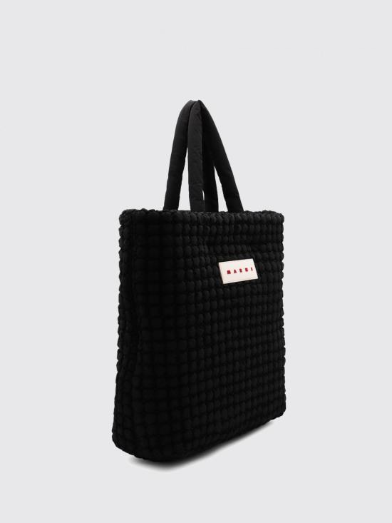 25FW 마르니 토트백 SHMQ0101U0P8562 00N99 Black - MARNI