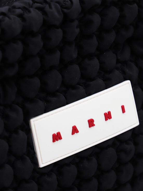 25FW 마르니 토트백 SHMQ0101U0P8562 00N99 Black - MARNI