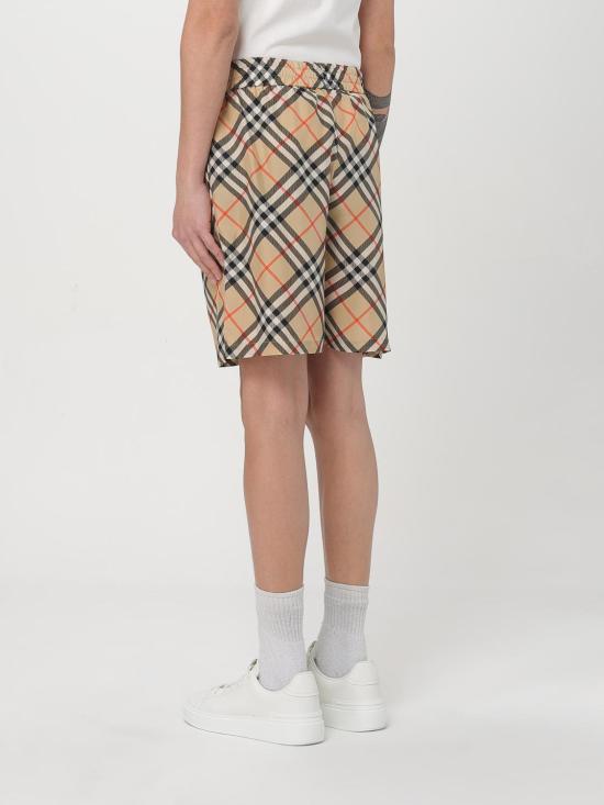 25FW 버버리 체크 숏팬츠 8091199 Beige - BURBERRY