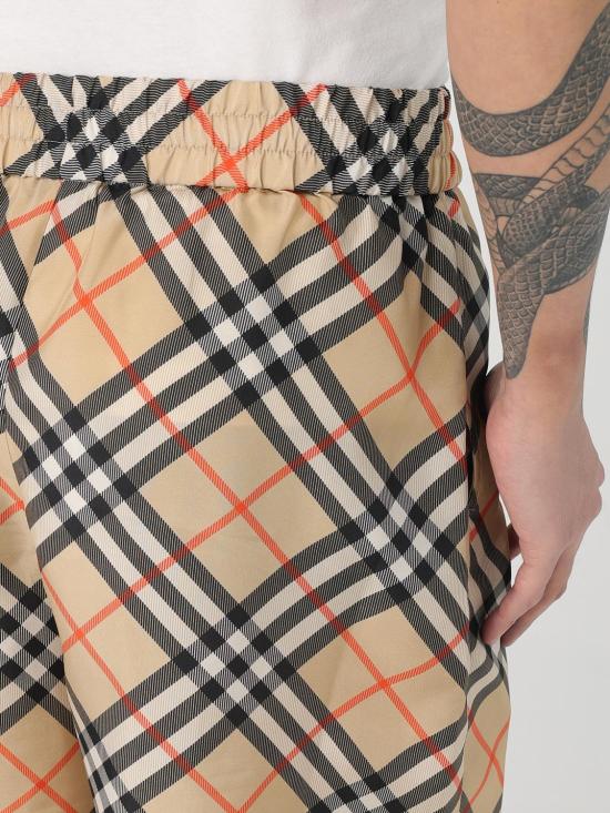25FW 버버리 체크 숏팬츠 8091199 Beige - BURBERRY