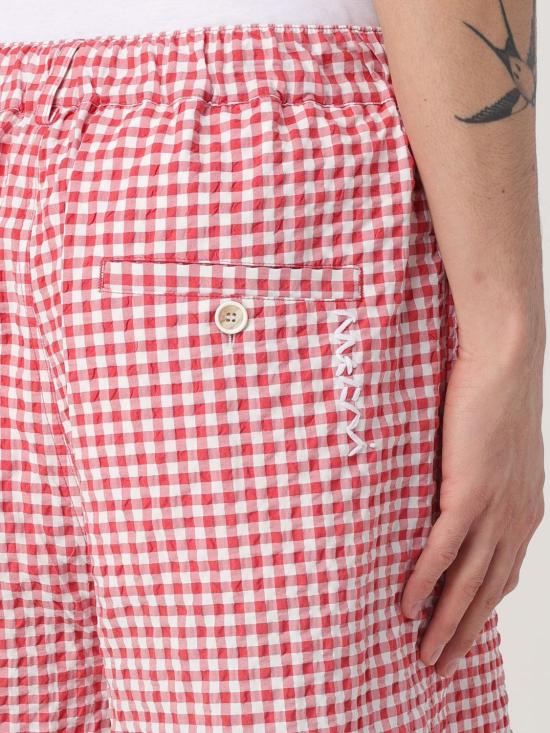 25FW 마르니 숏팬츠 PUMU0291A0UTN929 CHR63 Red - MARNI