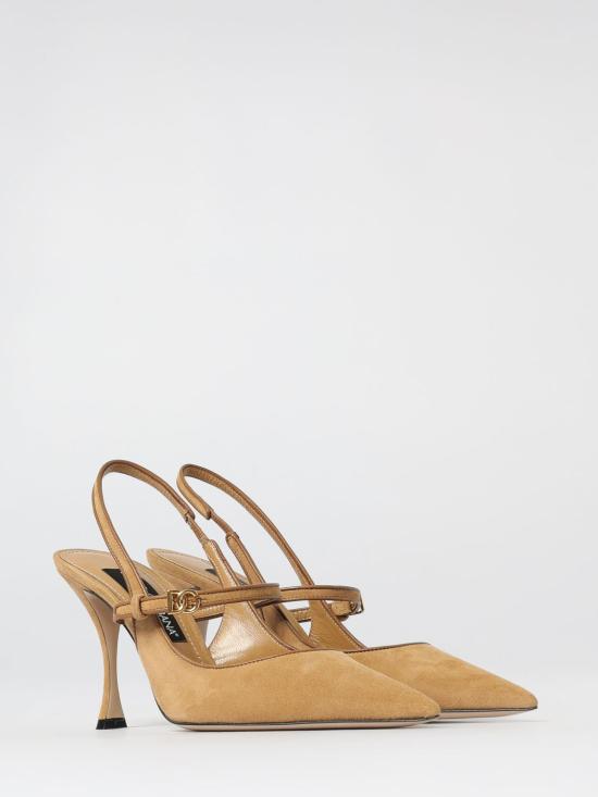 25FW 돌체앤가바나 뮬/슬리퍼 CG0974AQ134 8S727 Beige - DOLCE & GABBANA