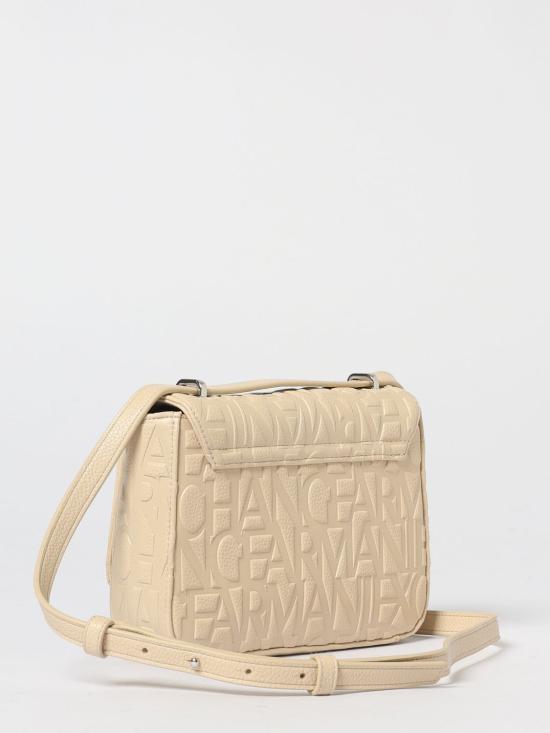 25FW 알마니 크로스백 XW001577AF15774 U1092 Yellow Cream - ARMANI