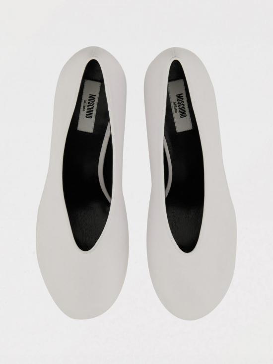 25SS 모스키노 뮬/슬리퍼 MA10015C1MMA0 100 White - MOSCHINO