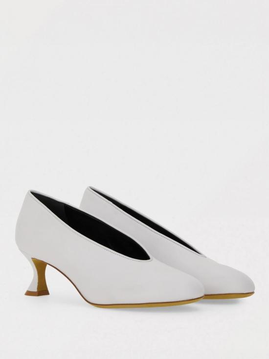 25SS 모스키노 뮬/슬리퍼 MA10015C1MMA0 100 White - MOSCHINO