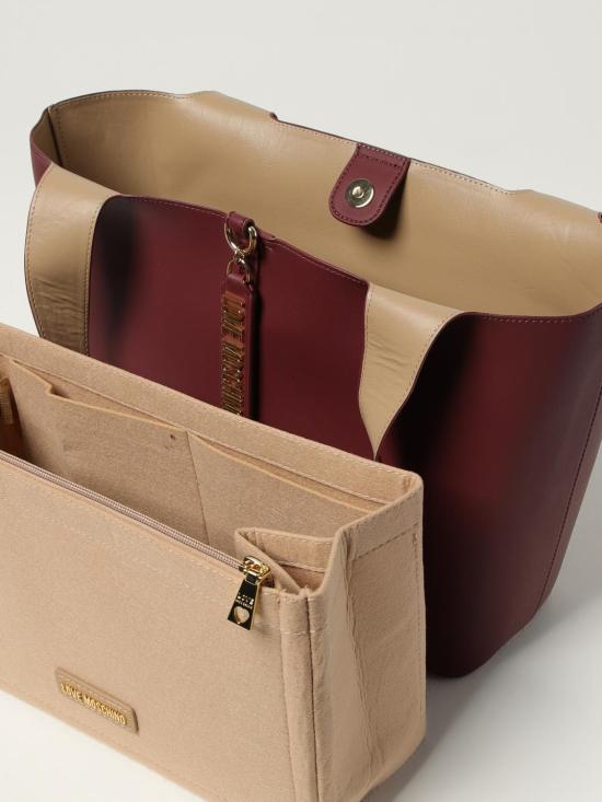 25FW 모스키노 토트백 JC4175PP1NLV0 INO Wine - MOSCHINO