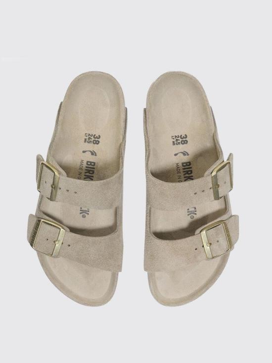 25FW 버켄스탁 뮬/슬리퍼 1018443 Beige - BIRKENSTOCK