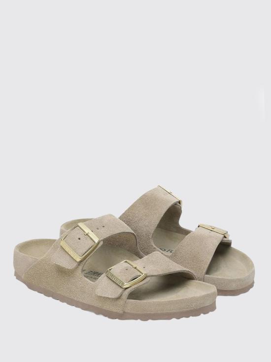 25FW 버켄스탁 뮬/슬리퍼 1018443 Beige - BIRKENSTOCK