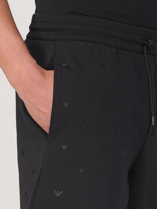 25SS 엠포리오 아르마니 숏팬츠 EM001403AF10013 FC185 Black - EMPORIO ARMANI