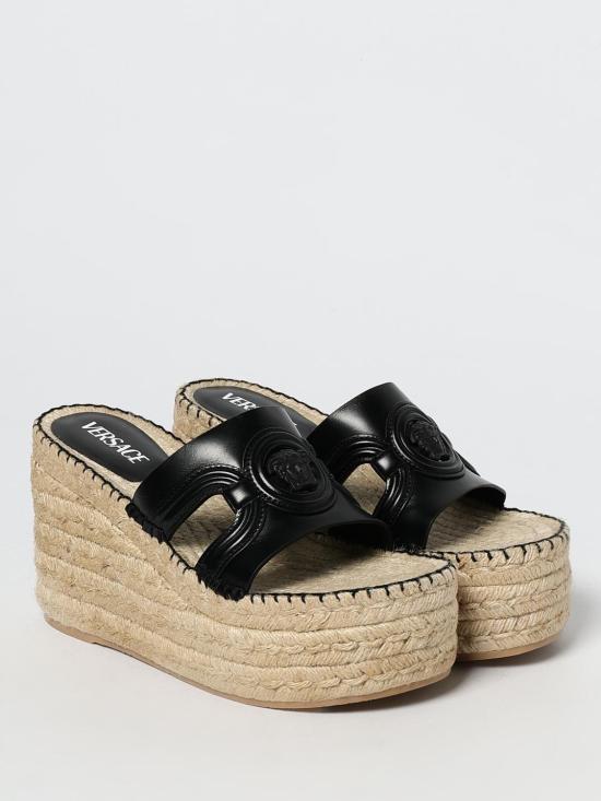 25SS 베르사체 드레스 슈즈 1017852DVT2P 1B000 Black - VERSACE