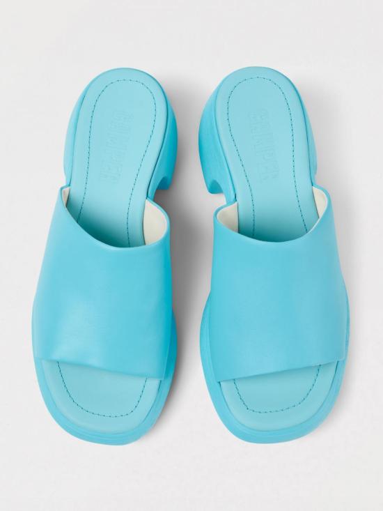 25FW 캠퍼 뮬/슬리퍼 K201722 002 THELMA SANDAL 0 Blue - CAMPER