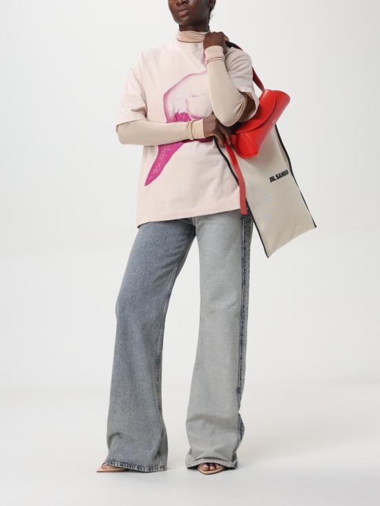 25FW 질샌더 토트백 J07WD0104P7060 280 White - JIL SANDER