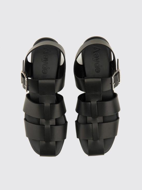 25SS 에이드 샌들 KYAS08FL182 Black - AEYDE