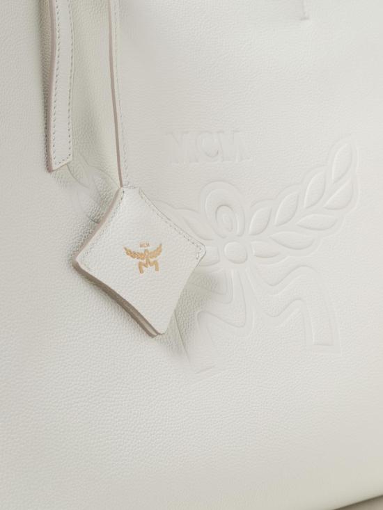 25FW 엠시엠 토트백 MWPESAC05 WG White - MCM
