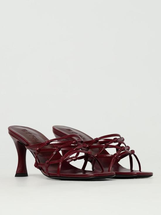 25SS 바이파 뮬/슬리퍼 MWFHO134CL034RD028PL RD028 Cherry - BY FAR