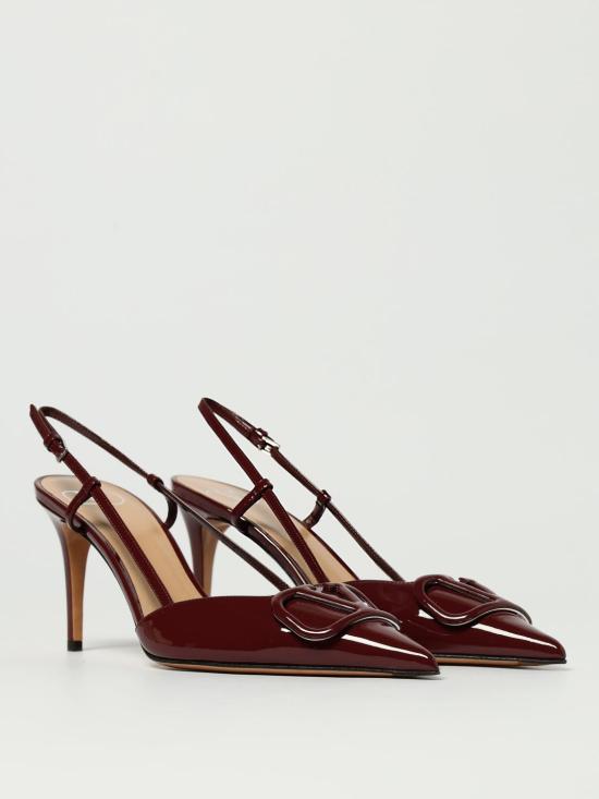 25FW 발렌티노 가라바니 뮬/슬리퍼 7W2S0R01TMK AFD Burgundy - VALENTINO GARAVANI