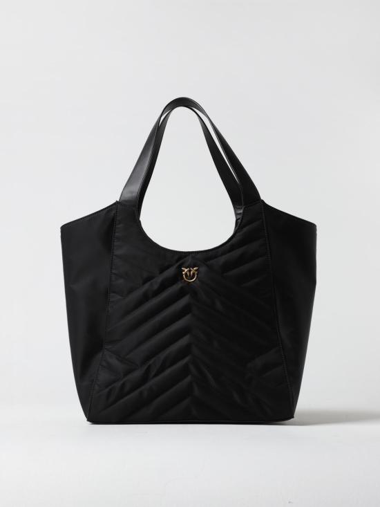 25FW 핑코 토트백 104536A1EU Z99Q Black