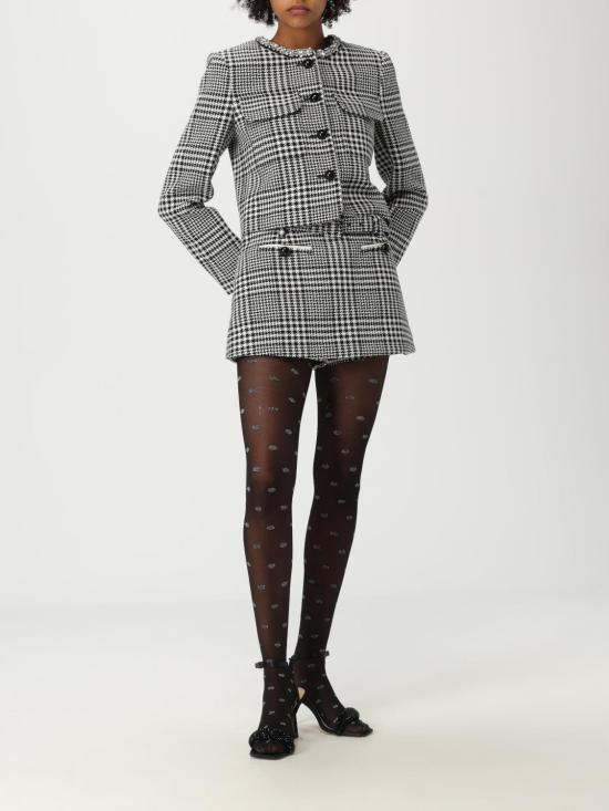 25FW 셀프 포트레이트 숏팬츠 PF25111SKBW BLACKAND White - SELF PORTRAIT