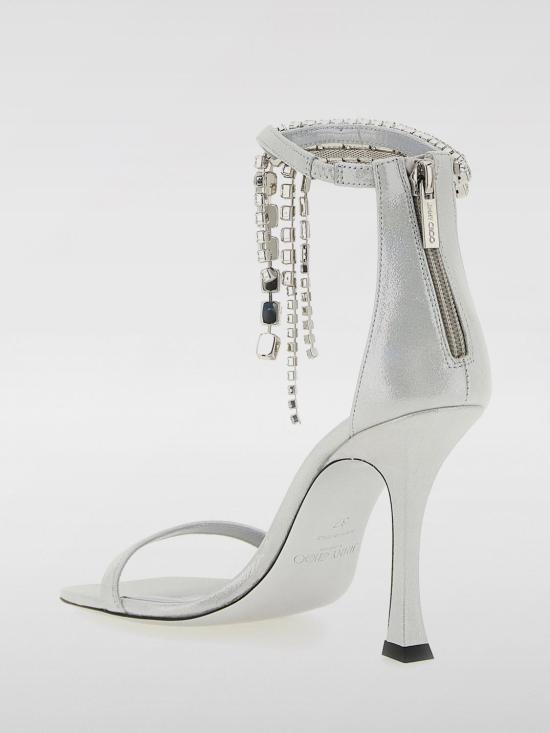 25FW 지미추 힐/펌프스 VERITYSANDAL100SHS Silver - JIMMY CHOO