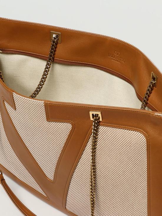 25SS 발렌티노 가라바니 토트백 6W0B0R12GLR 9QR Sand - VALENTINO GARAVANI
