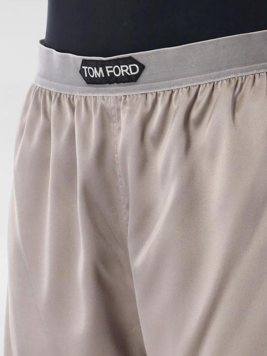 25FW 톰포드 숏팬츠 SH0021FAX881 IG606 Silver - TOMFORD