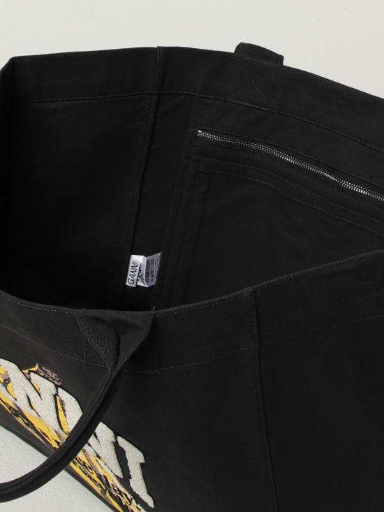 25FW 가니 토트백 A6896 099 Black - GANNI