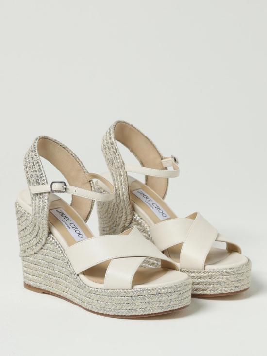 25FW 지미추 힐/펌프스 DELLENA100NOE LATTE White - JIMMY CHOO
