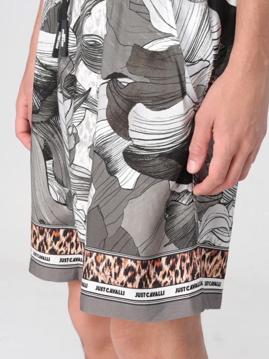 25SS 저스트까발리 숏팬츠 78OADY22CN503 833 Grey - JUST CAVALLI