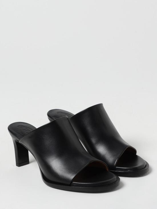 25SS 토즈 뮬/슬리퍼 XXW52L0JA40GOC B999 Black - TODS